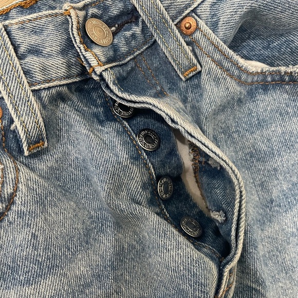 Levi's Ribcage Straight Ankle Jeans Size 26 - Picture 7 of 10